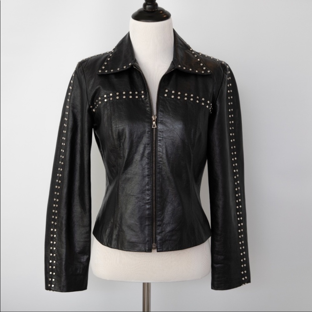 COPY - John Carlisle Essentials Black Leather Jacket